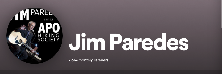 Jim's spotify page